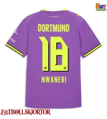 Borussia Dortmund Ethan Nwaneri #18 Tredjetröja 2026-27 Kortärmad